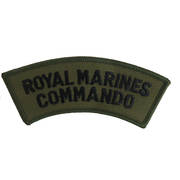 Royal Marines Subdued Shoulder Flash