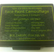 Expired 3 Colour Camo Face Paint