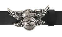 Alpha Industries Leather Belt