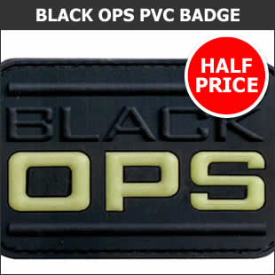 Black Ops PVC Badge