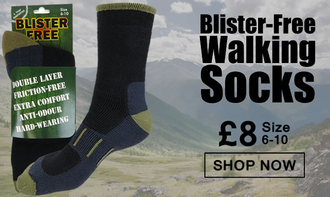 Blister-Free Walking Socks