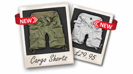 Vintage Cargo Shorts with Belt