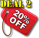 Deal 2 - 20% off orders over �100