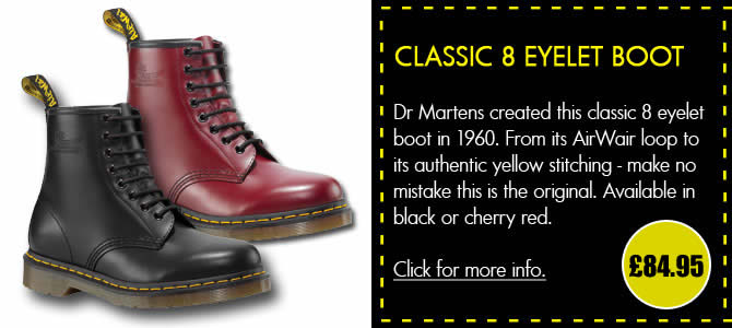 Dr Martens Classic 8 Eyelet Boot