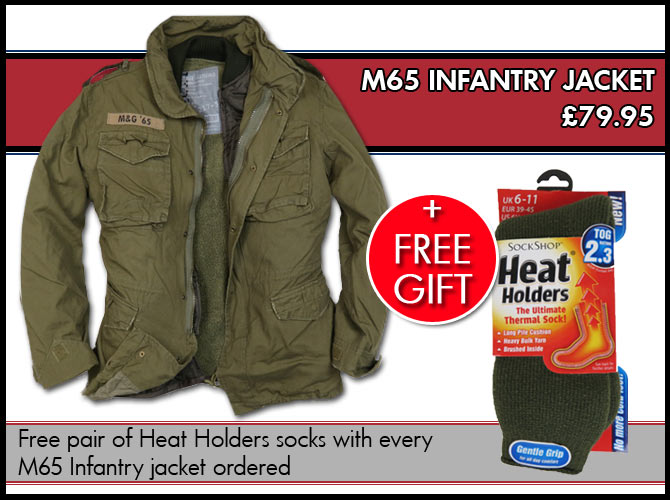 Free Gift with M65 Infantry Jacket