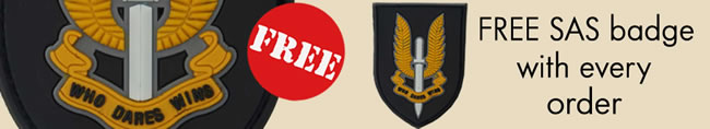 Free SAS Badge with Every Order