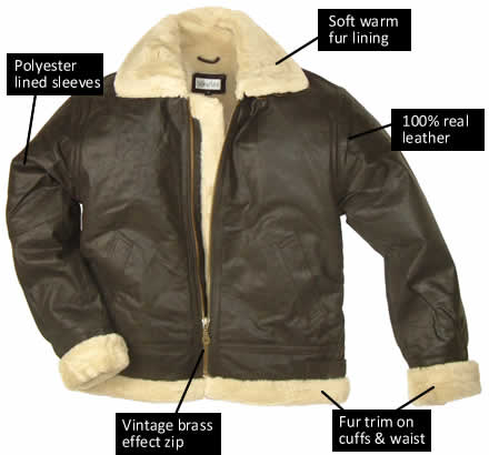 Leather Flying Jackets - Jacket