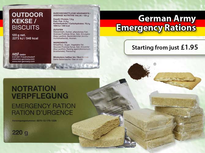 Germany Army Food Rations