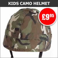 Kids Camo Helmet