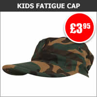 Kids Military Fatigue Cap