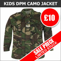 Kids DPM Camo Padded Jacket