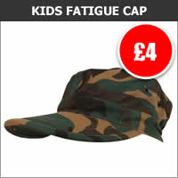 Kids Military Fatigue Cap
