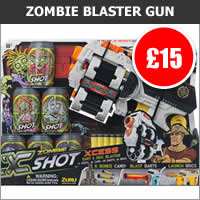 Zombie Dart and Disc Blaster Gun