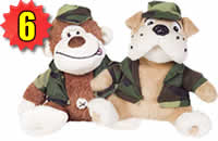 Army Chimp and Dog
