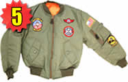 Badged MA1 Flight Jacket