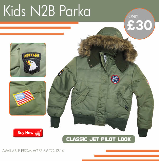 Kids N2B Pilot jacket