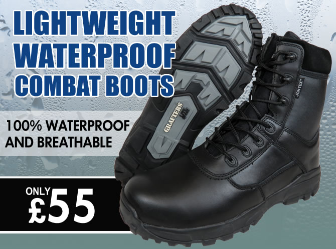 Lightweight Waterproof Combat Boots
