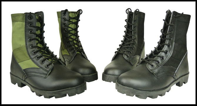 Olive Green Jungle Boots