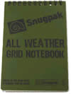 Snugpak Waterproof Grid Notebook