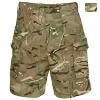 British MTP Combat Shorts