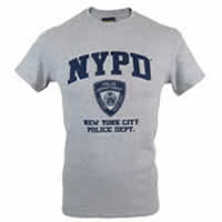 Grey NYPD T-Shirt