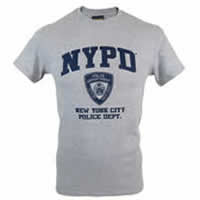 Grey NYPD T-Shirt