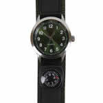 Military Field Watch with Compass