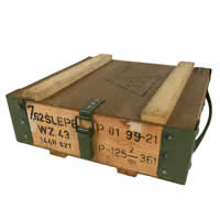 Wooden AK Ammo Box