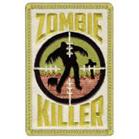 Zombie Killer Cloth Badge