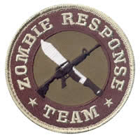 Zombie Response Team Cloth Badge