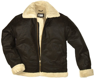 Fur Lined Leather Flying Jacket Translations