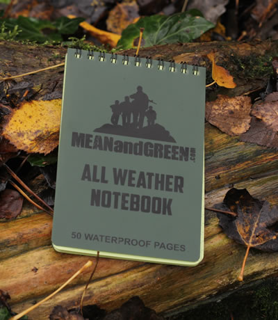 All Weather Waterproof Notebook