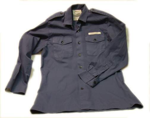 Mens Dark Blue Royal Navy Shirt by British Army