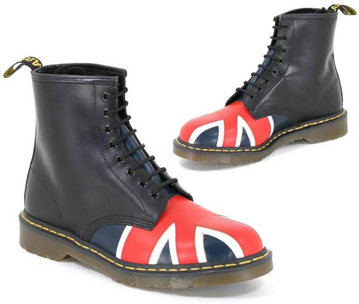 Dr martens union jack 8 eye boot clearance