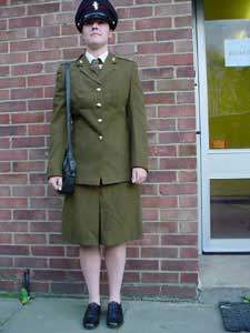 uniform army skirt dress womens british skirts