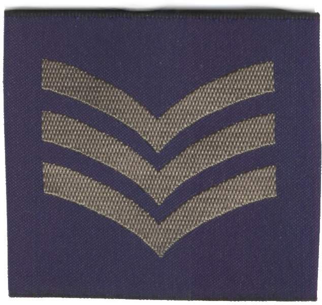 Rank Slide - RAF Sergeant