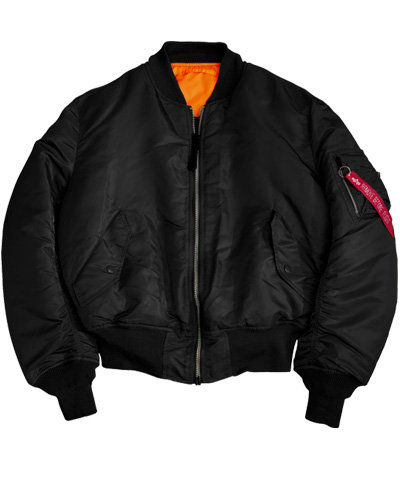 Alpha Industries MA1 Nylon Flight Jacket - Larger Sizes