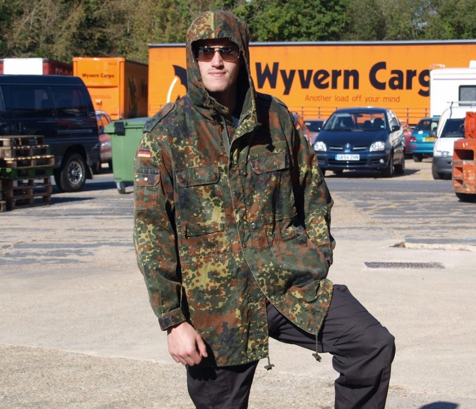 German camo deals jacket