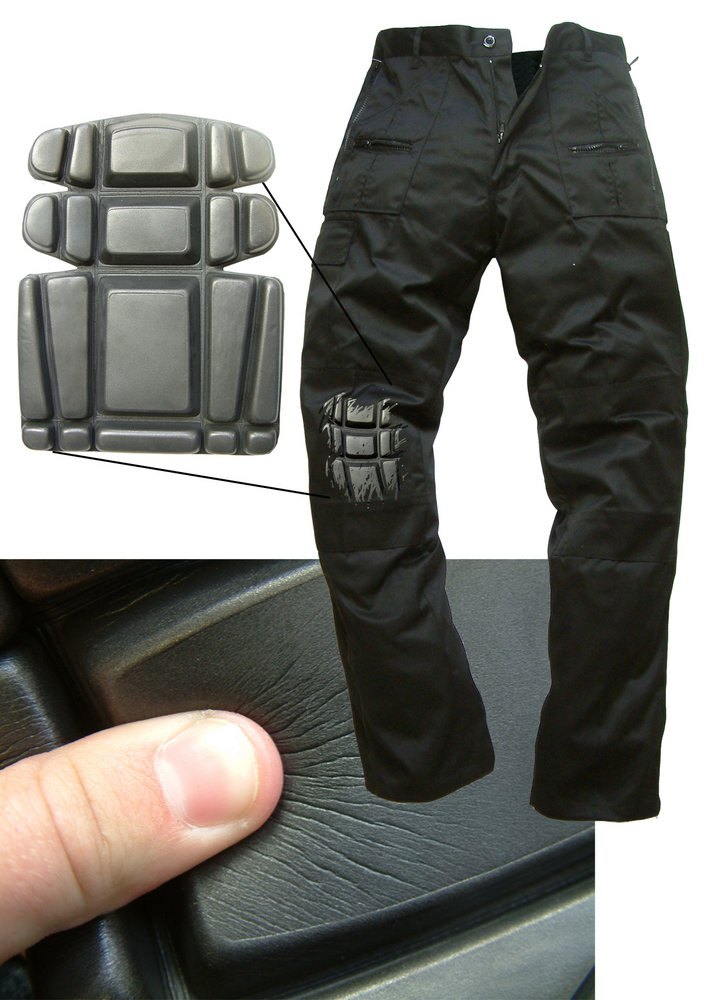 Buy TMG Heavy Duty Cargo Work Trousers with Knee Pads Pockets 66 Grey at  Amazonin