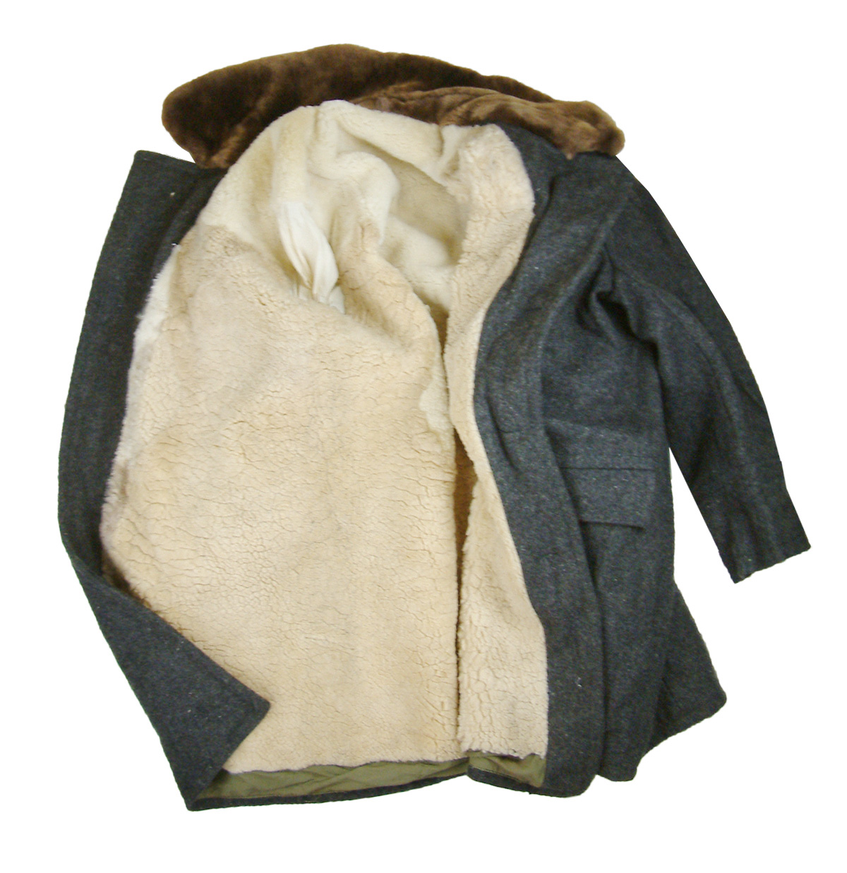 sheepskin lined jacket