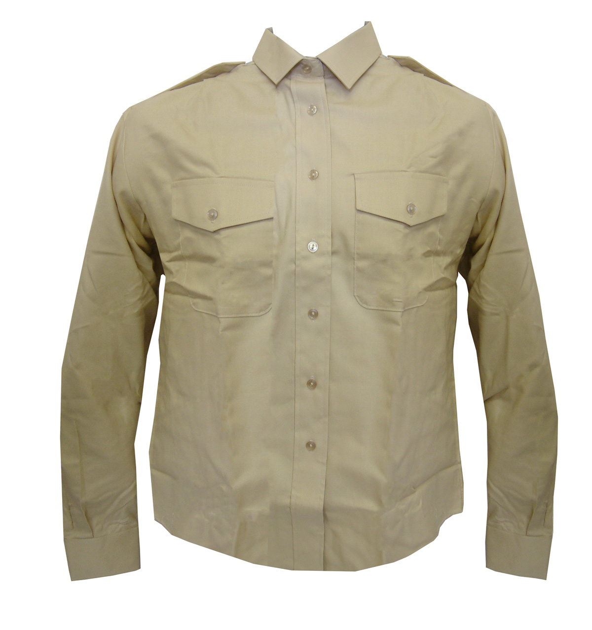 New Womens Long Sleeve Fawn Shirt (No.2 FAD) by British Army