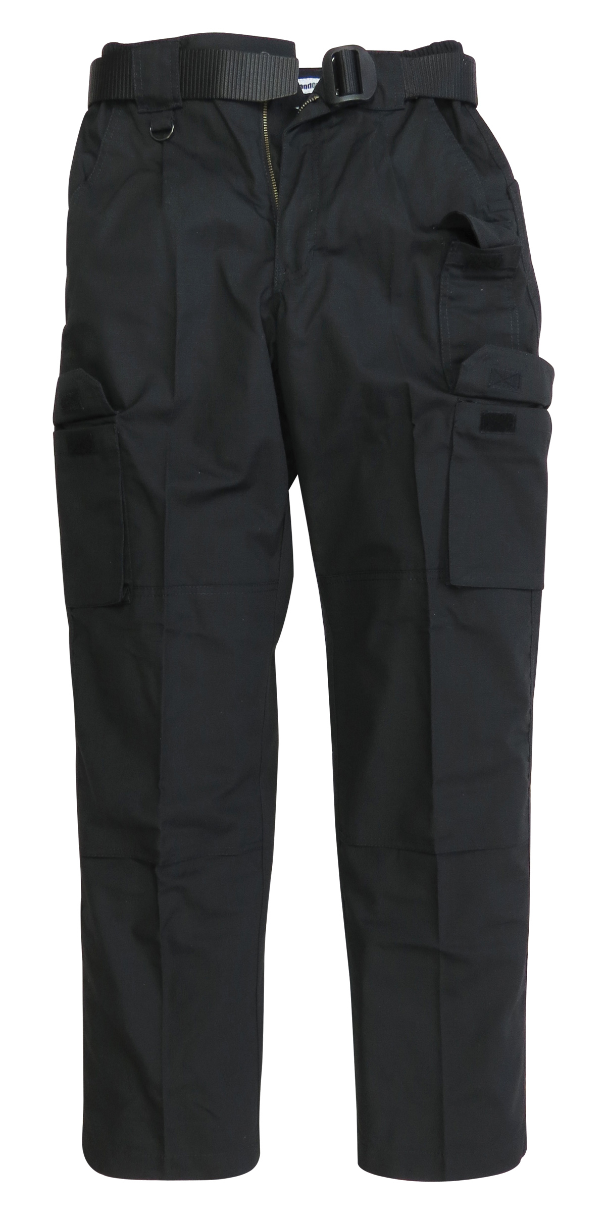 black cargo trousers with belt