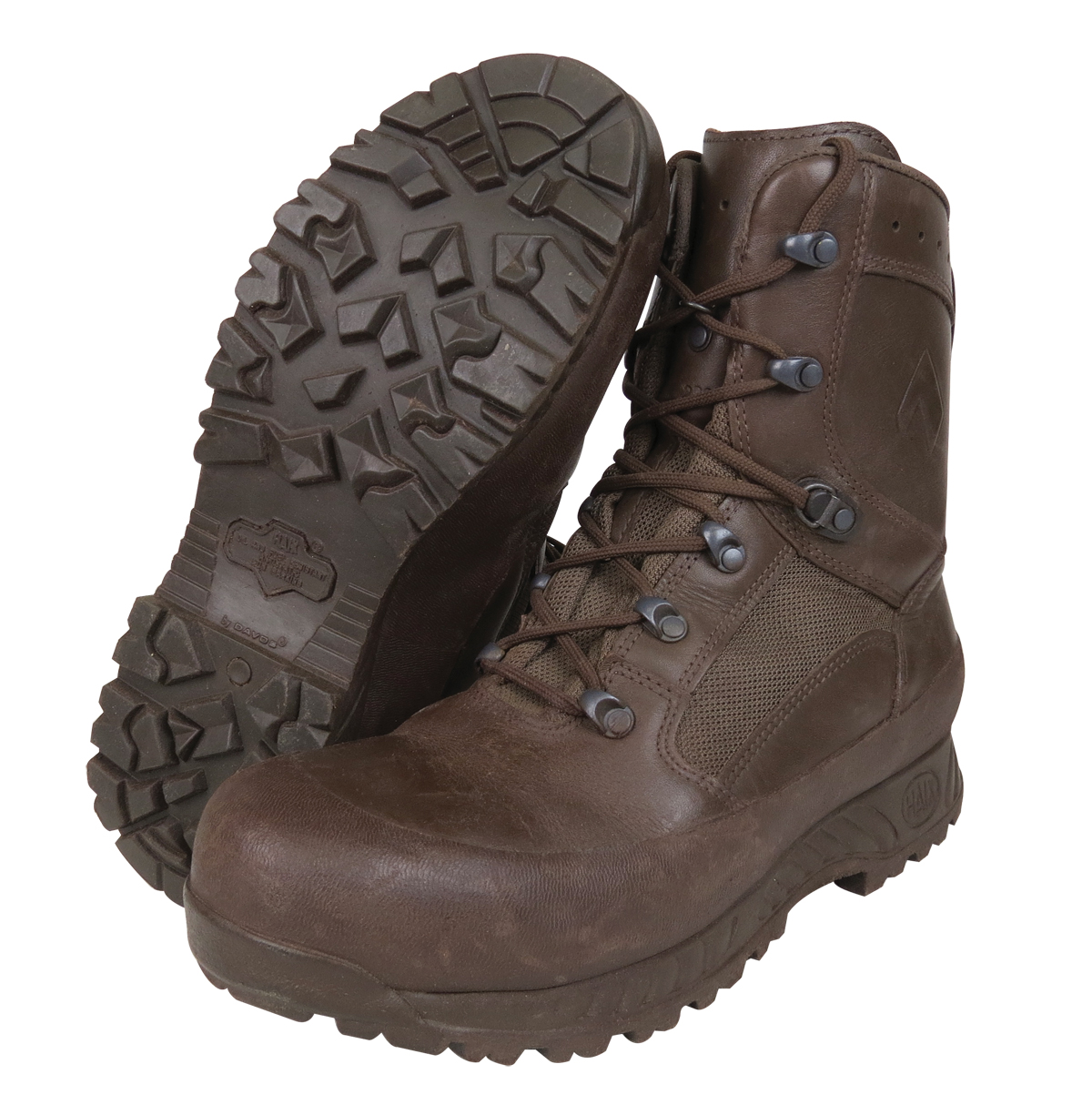 Ex-Army Brown Combat Boots (Men's 