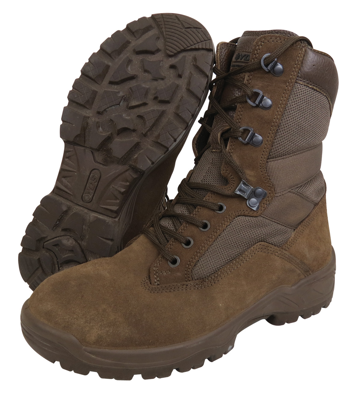 Ex-Army Brown Patrol Boots - YDS Desert Falcon