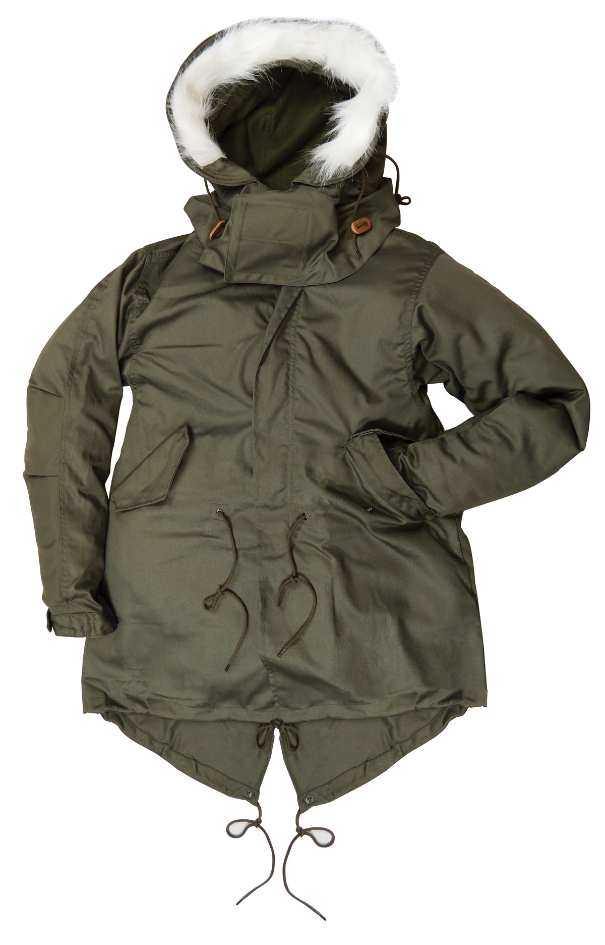 US M65 Fishtail Parka Early Issue Double Quilted Liner - Large ...