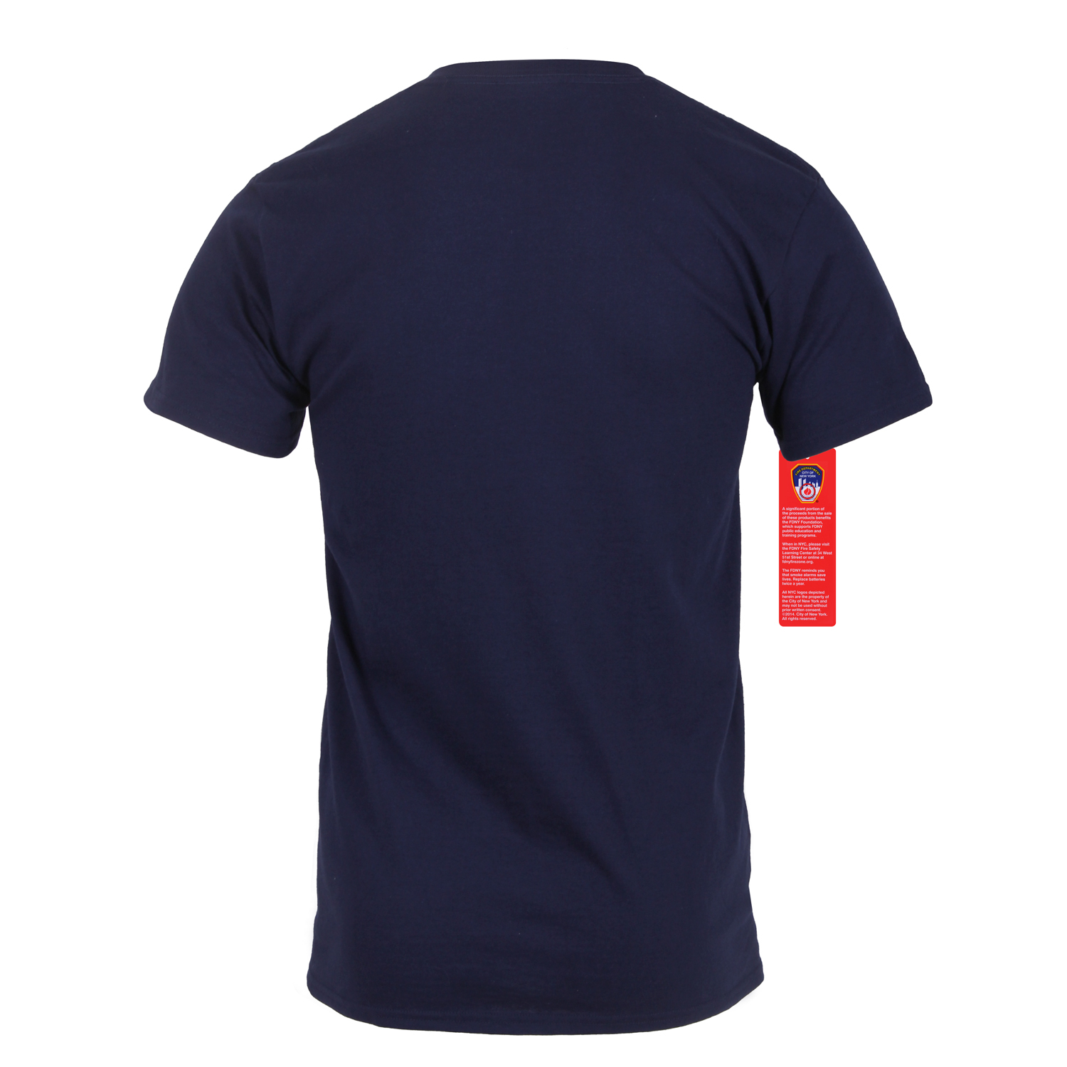 thumbnail image 2 of FDNY Officially Licensed T-Shirt – New York Fire Department Athletic Crewneck 2 of 2