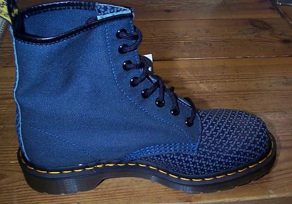 Doc Martens Gothic Denim Canvas Boots