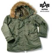 Alpha Industries Authentic N3-B Replica Series