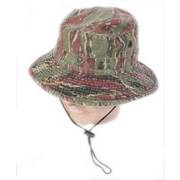 Distressed Camo Hat