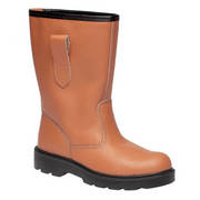 Grafter Tan Leather Safety Rigger Boot